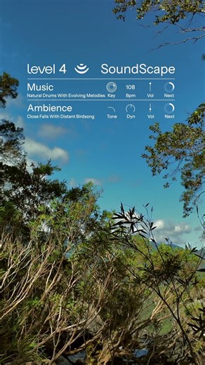 Level 4 Soundscape ~ Invigorating, refreshing & activating sound built for the background
