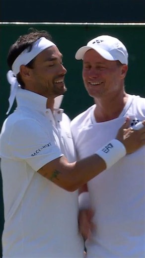 Dad duties at Wimbledon 😅