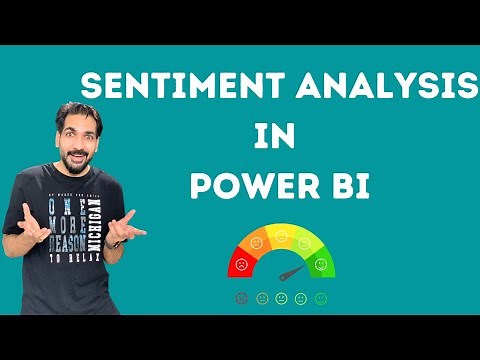 What is Sentiment Analysis in Power BI and how to perform me? | Power BI Advance Analytics |Power BI