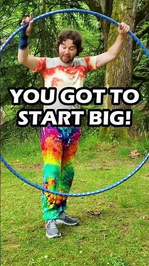 Total Beginner Learns How To Hula Hoop First Time