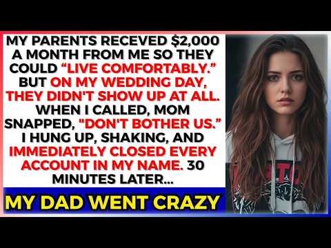 My Parents Received $2K Every Month From Me To “Live Comfortably.” But On My Wedding Day, They…