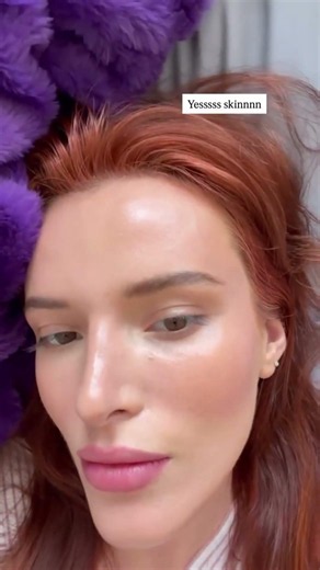 Bella Thorne hyping her skin + stepdad chaos