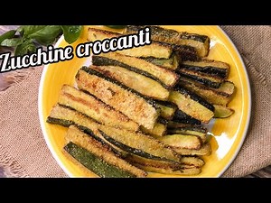 Zucchine Croccanti al Forno 🥒🥒 CONTORNO ECONOMICO - Facile e Veloce