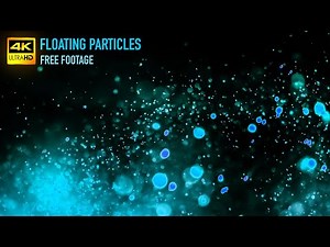 Floating Particles Footage in 4K