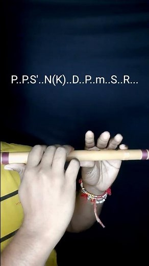 Krishna Cartoon Network BGM Flute Notes | Flute Music | Flute Tutorial | #shorts