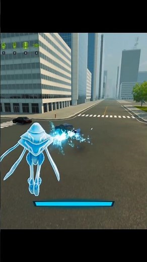 AmpFibian Powers in Ben 10 game ⚡💥