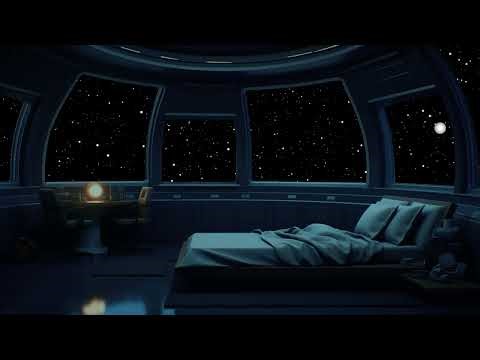 Space Cargo Unloading Dock: Heavy Industrial Machinery and Sci-Fi Ambience for Focus