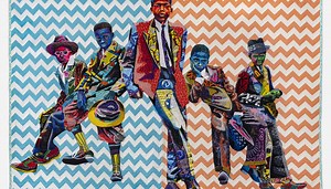 In bright colors, at life-size scale, artist Bisa Butler portrays everyday people — on quilts