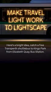 Take Transperth to Lightscape at Kings Park & Botanic Garden. Regular timetabled services and a free express shuttle service provide direct access from the Perth CBD to Kings Park. Head to our website to find out more and to plan your journey. | Transperth