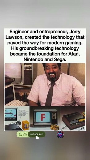 🕹️ Before Nintendo and Sega, there was Jerry Lawson. #shorts #JerryLawson #GamingHistory