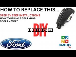 How to Replace Gear Shift Knob Selector on a Ford | DIY Guide