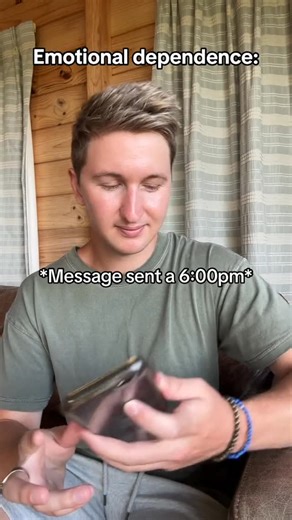 Josh Fraser-Young on Instagram: "If you keep checking your phone over and over, waiting for a reply, rereading messages, and feeling your stomach drop every time there’s silence, that’s not neediness, it’s emotional dependence. When love was inconsistent, unpredictable, or conditional, your nervous system learned that closeness could disappear without warning. So now silence feels like danger. Distance feels like rejection. And your body stays on high alert, waiting for reassurance that you’re s