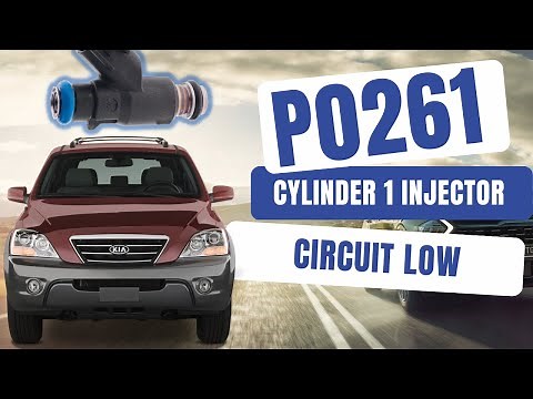 Test & Fix P0261 Cylinder 1 Injector Circuit Low | KIA Sorento BL (2003-09) | G 3.3/3.8 (V6) Engine