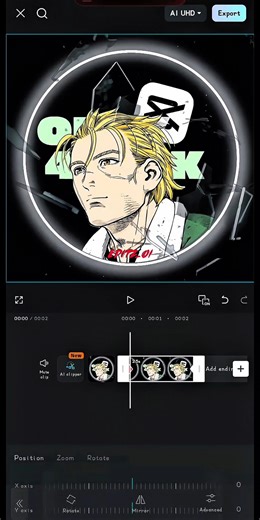 CapCut Outro Tutorial | Make an Outro Like This || Only_4k_editz_O1 | #anime #capcut #edit #tutorial