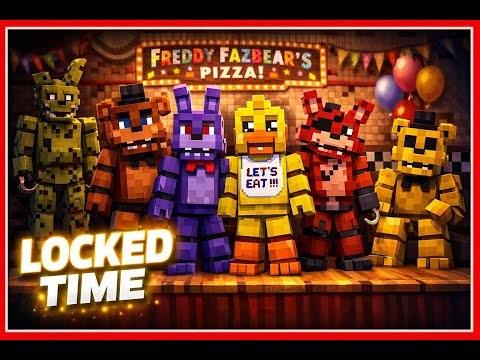 Minecraft FNAF | Locked Time | S1 E2 | Springtrap And Golden Freddy's Arrival!