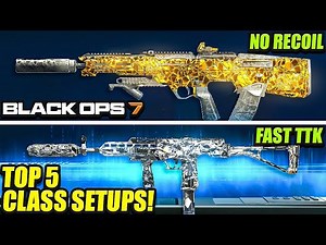 BLACK OPS 7: NEW TOP 5 FASTEST TTK META LOADOUTS in SEASON 1! (BO7 Best Class Setups) BO7 Best Guns