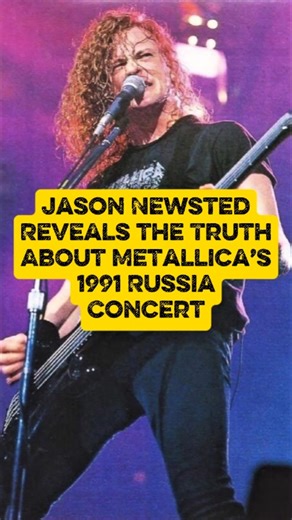 Jason Newsted Reveals the Truth About Metallica’s 1991 Russia Concert