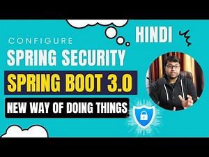 🔥 Spring Boot 3.0 | Configuring Spring Security in Spring Boot 3.0 | New way to configure Security