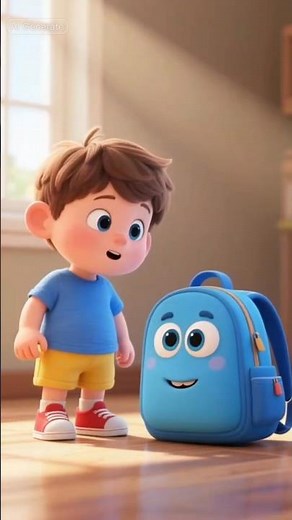 Funny Talking Backpack Morning! 🎒🤣 Kids Cartoon