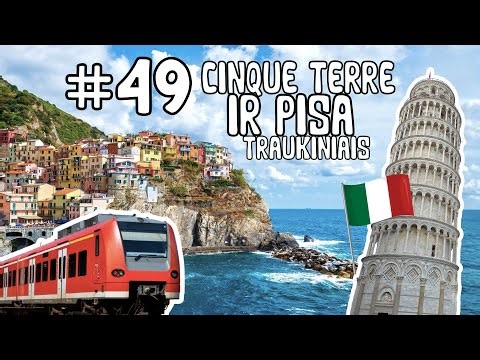 #49 Pisa ir Cinque Terre: Manarola, Corniglia, Vernazza // į Italiją VW T4 kemperiu