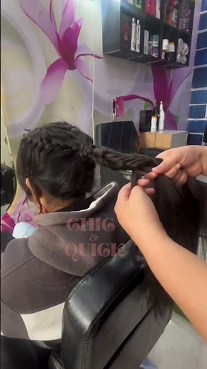 4 Side Fishtail Braid Hairstyle | Easy Hair Do for Beginners | Day 11 | Hair Tutorial Shorts