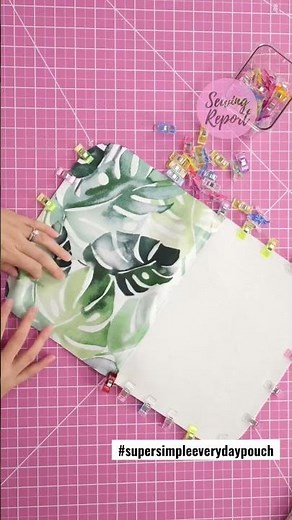 Sewing the EASIEST Zipper Pouch