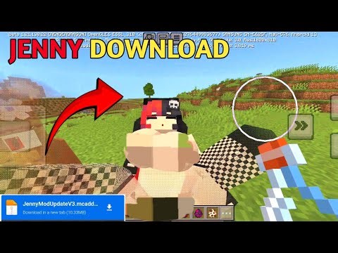 (New Update🥵) Jenny Mod V3 For Minecraft PE 1.21+🥶|| Jenny Mod Download without Password 🔑|| Addon