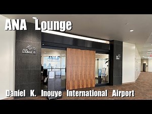 ANA LOUNGE | Daniel K. Inouye International Airport | Lounge Experience