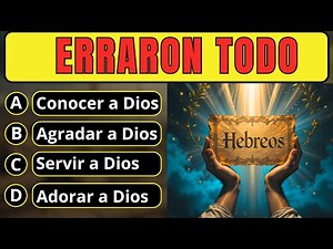 Bible Quiz on the Book of Hebrews with 50 Questions / Fun Bible Challenge