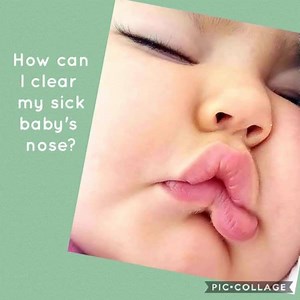 5 comments | Answer: a 2 step process of saline spray to loosen and...