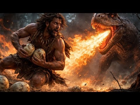DANGEROUS Ancient Survival Story | Early Human Faces Carnotaurus After Stealing Its Eggs