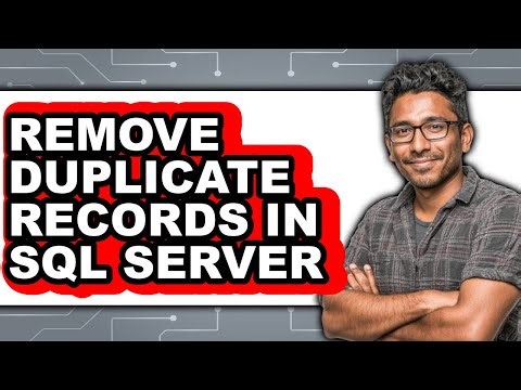 How to Remove Duplicate Records in Sql Server (updated)