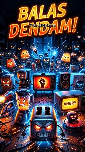 Part 3: PUNCAKNYA! Semua Elektronik Siap Balas Dendam!” #animasi #shorts #funny