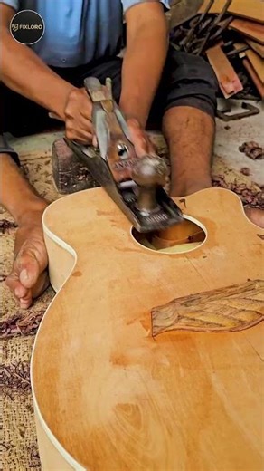 Guitar Making Process From Scratch 🔥