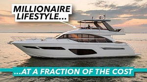 5.3K views · 172 reactions | MBY editor, Hugo Andreae takes a look at yacht sharing with Yacht Quarters' shared ownership of a Princess F70 showing just how significant the savings can be... Princess F70 specifications LOA: 69ft 9in / 21.25m Beam: 17ft 8in / 5.38m Engines: Twin 1,400hp MAN V12 Top speed: 35 knots Price: From £330,000 per 1/8th share or £2.6m (ex. VAT) | Motor Boat & Yachting | Facebook