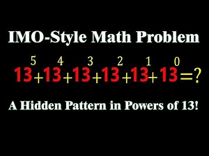 A Clean Trick to Simplify Exponential Expressions | IMO-Style Math Problem