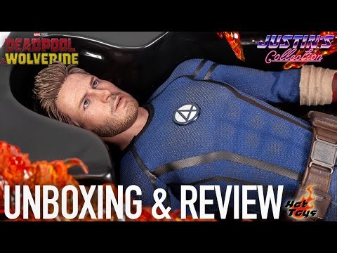 Hot Toys Deadpool & Wolverine Human Torch Unboxing & Review