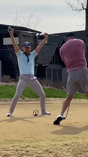 Pelvic Thrusting Golf Dance Fun