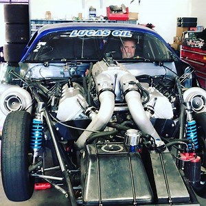1.3K views · 79 reactions |  A little Pro Mod Spool test for this 274 plus mile per hour beast. Twin @precisionturbo 88 turbos on a 521 inch @bradandersonent Billet Hemi. @injectordynamics @motecusa @quickdriveracing @mandmtransmission @lencoracing @accufabracing #dbardlucas #promod #turbo #motec #m1army | Tuned By Shane T | Facebook