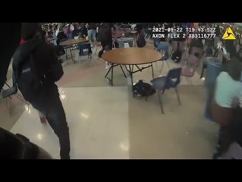CCSD Police release bodycam video of lunchroom fight at Palo Verde HS