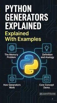 Python Generators Explained | Write Memory Efficient Code in 2026