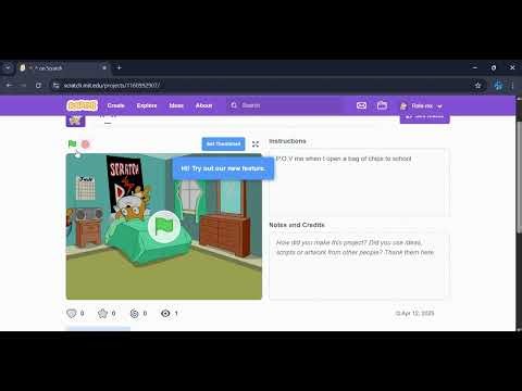 I Look at my old scratch projects