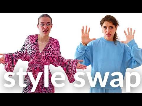 Sibling STYLE SWAP Challenge! (Naz HATES Her Outfit...)