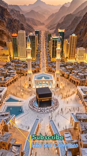 History of the Kaaba Area in 30 Seconds#viral #shorts #khanakaba