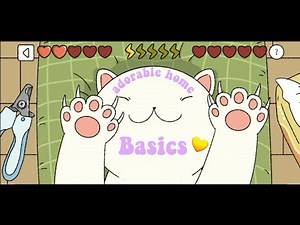 Adorable Home: Basics and Tutorial with cheats (unlimited hearts) 💓