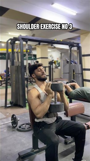 Build Bigger Front Shoulders 💪 Gym Workout #shortsviral