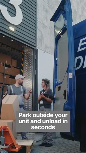 Effortless Loading with Drive-Up Units