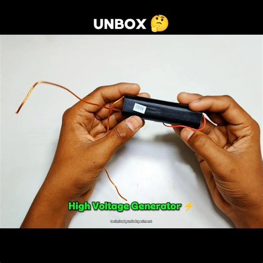 Unbox High Voltage Generator ⚡Part -3 #highvoltagegenerator #reels #shorts