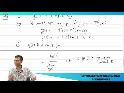 Unconstrained optimization - 3 - Proof of 1st Order Condition
