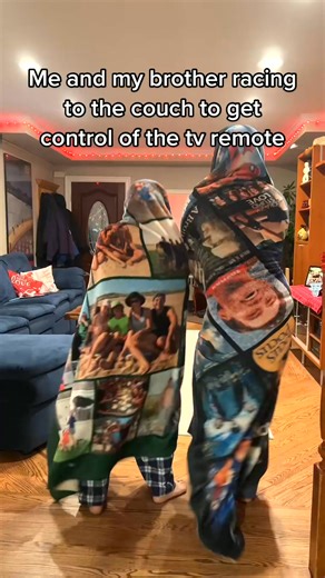 2.5K views · 69 reactions | Me and my brother racing to the couch to get control of the TV remote!  #SiblingFun #GameTime | Zoe Young | Facebook